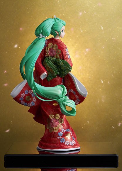 Lik vokalne serije 01: Hatsune Miku Pvc Statup 1/7 Hatsune Miku: Ljepota Gledajući unatrag Miku Ver. 28 cm