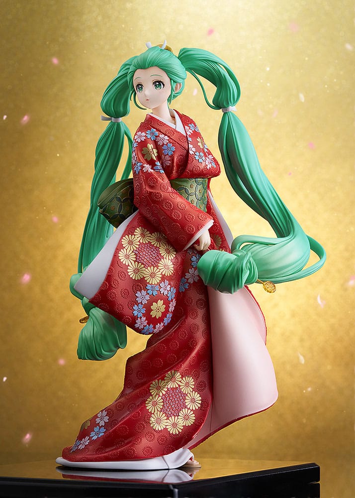 Lik vokalne serije 01: Hatsune Miku Pvc Statup 1/7 Hatsune Miku: Ljepota Gledajući unatrag Miku Ver. 28 cm