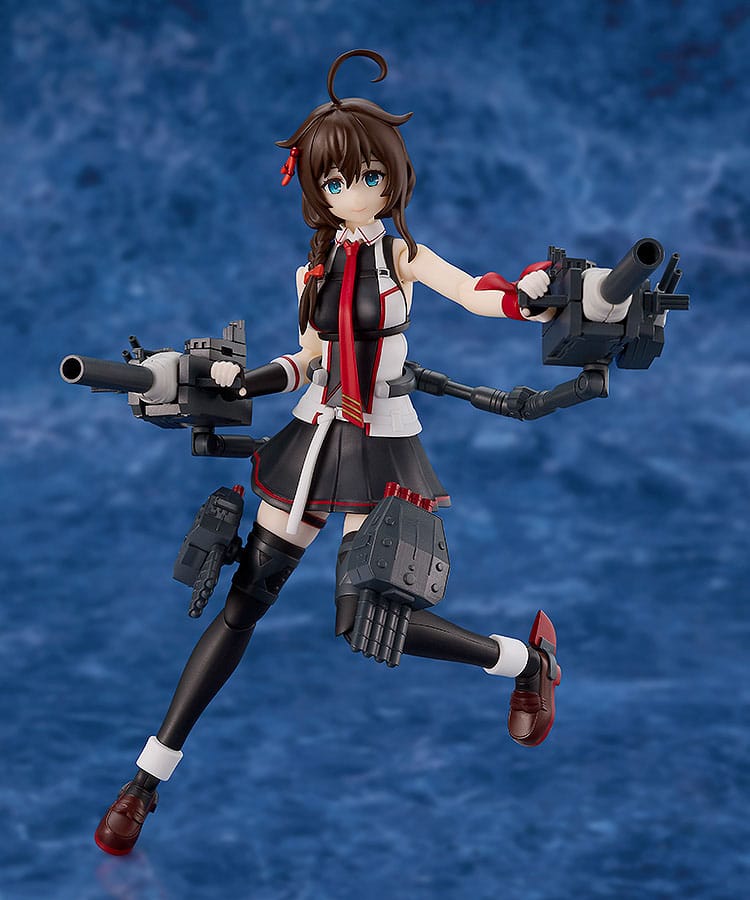 Kantai Collection Kit de modelo de plástico Plamatea Shigure Kai San 14 cm