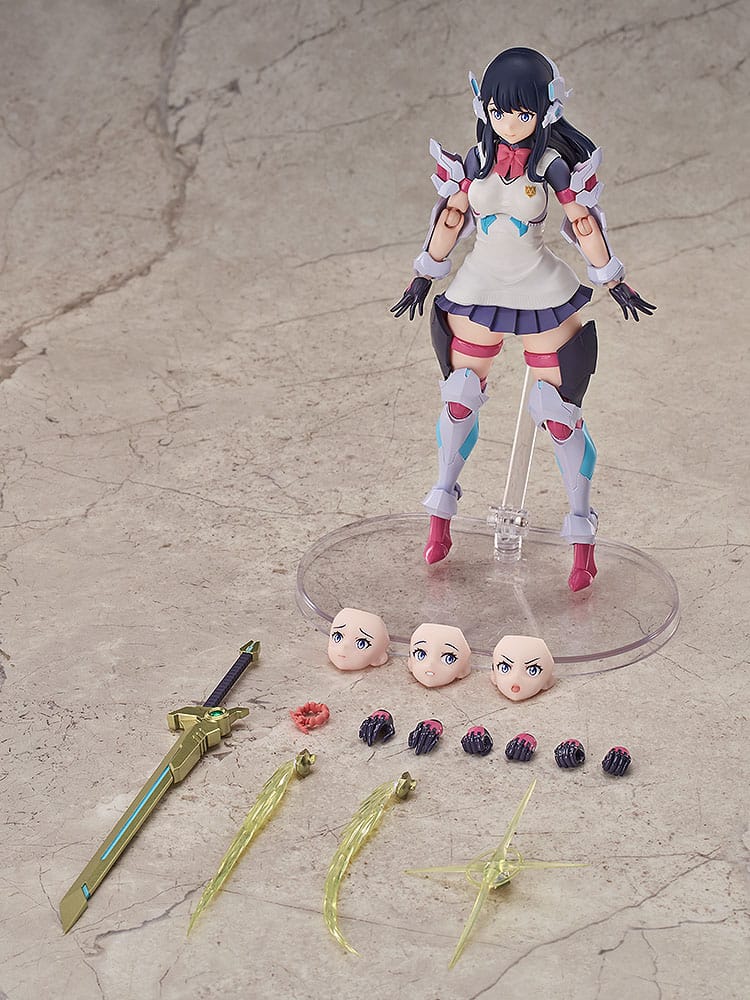 Gridman Universe Figma Action Figue Hyper Body Rikka Takarada (Grid Tector Ver.) 15 cm