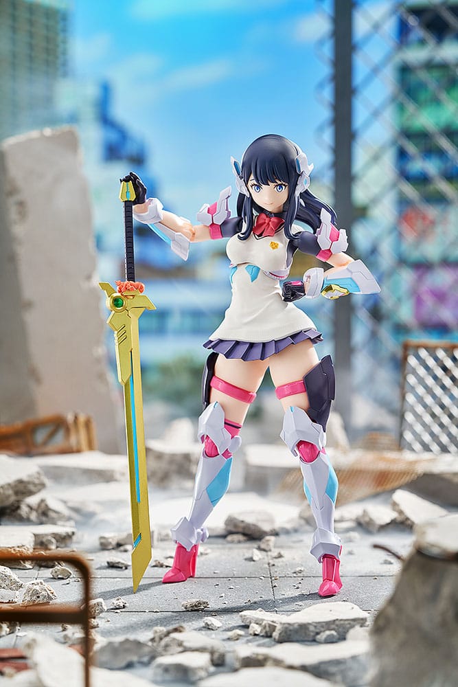 Gridman Universe Figma Action Figue Hyper Body Rikka Takarada (Grid Tector Ver.) 15 cm