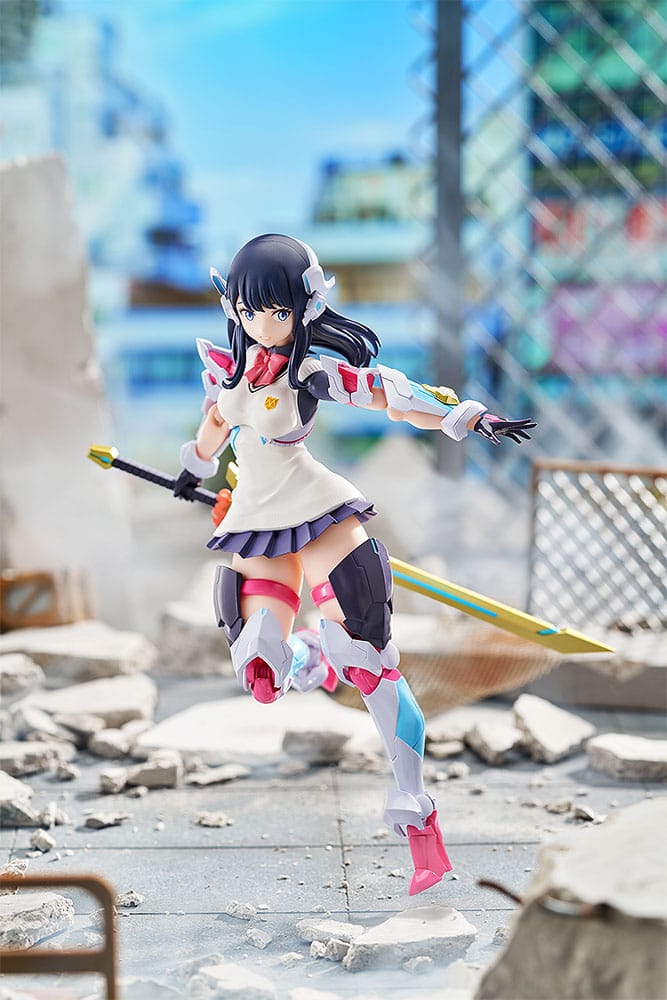 Gridman Universe Figma Action Figue Hyper Body Rikka Takarada (Grid Tector Ver.) 15 cm