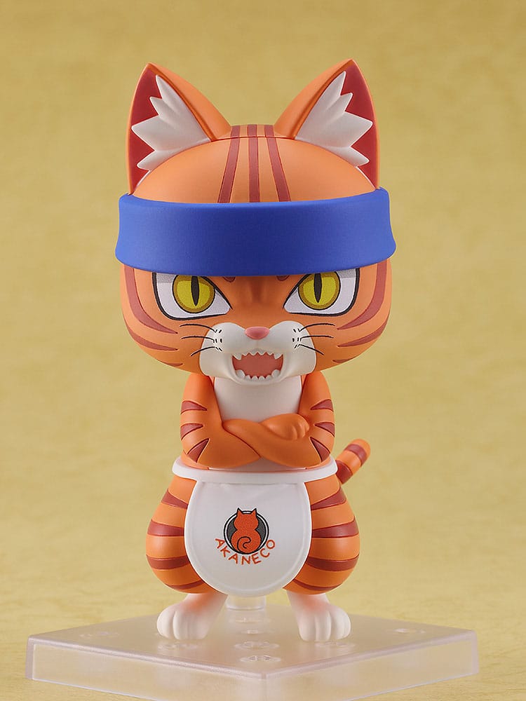 Red Cat Ramen Nendoroid Action Figur Bunzo 10 cm
