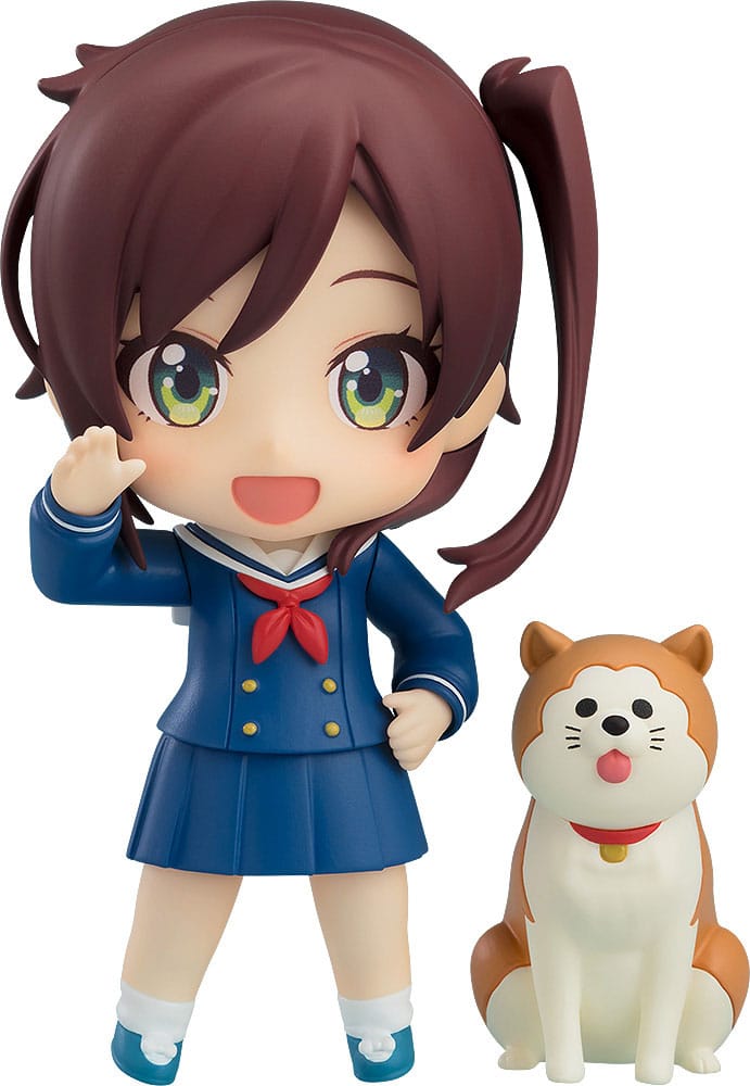 Dünyanın sonuna kadar tren temel nendoroid aksiyon figürü Shizuru Chikura & Pochi 10 cm