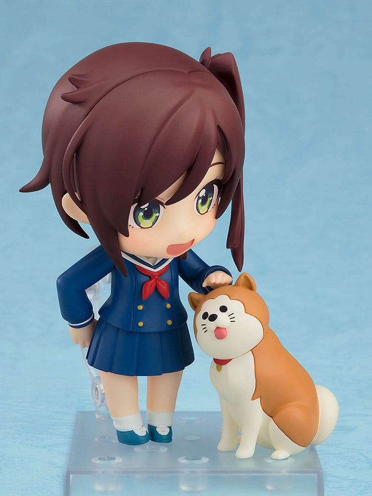 Dünyanın sonuna kadar tren temel nendoroid aksiyon figürü Shizuru Chikura & Pochi 10 cm