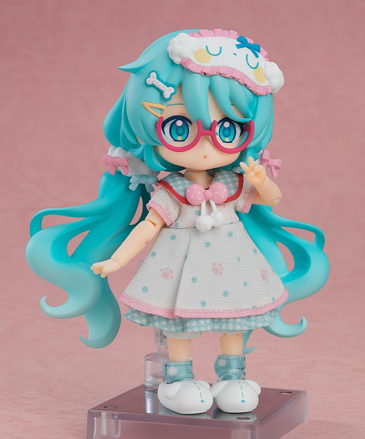 Character Vocal Series 01: Hatsune Miku Nendoroid Doll Action Figure Hatsune Miku: Loungewear tenue ver. 10 cm