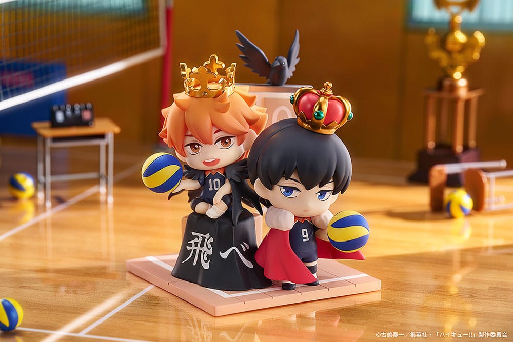 Haikyu!! Qset Mini-Figure 2-Pack Shoyo Hinata & Tobio Kageyama 11 cm