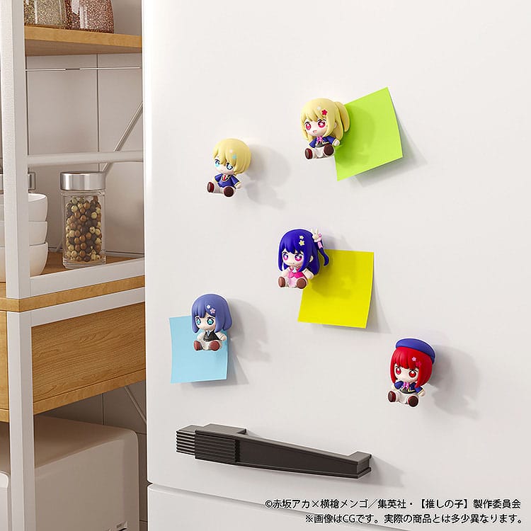 Oshi No Ko Huggy godt smil Chibi -figur Kana Arima 6 cm