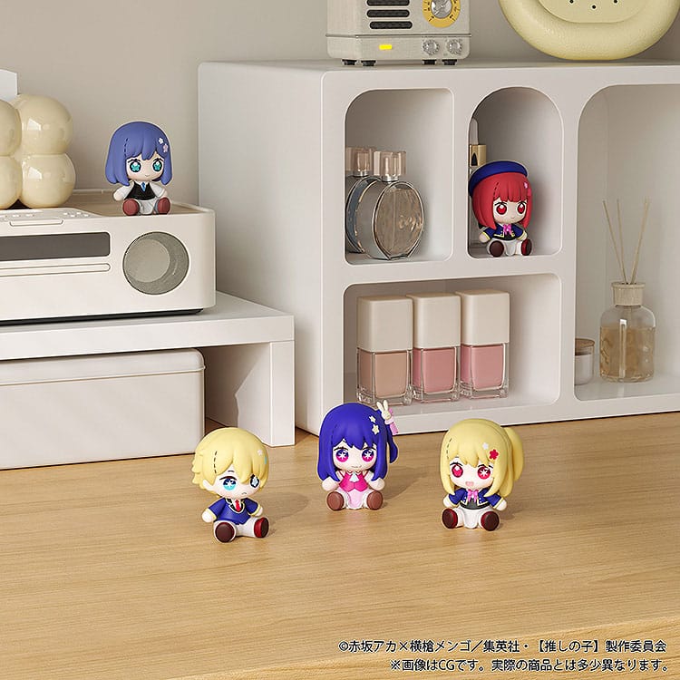 Oshi No Ko Huggy godt smil Chibi -figur Kana Arima 6 cm