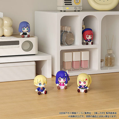 Oshi No Ko Huggy godt smil Chibi -figur Kana Arima 6 cm
