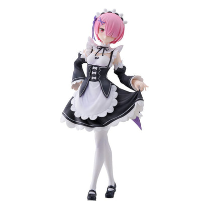 Re: Zero Start Life in Another World Pop Up Parade PVC Statue Ram L Størrelse 22 cm