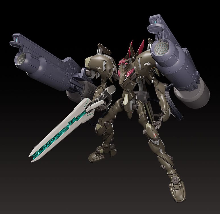 Fafner en Azure The Beyond Moderoid Plastic Model Kit Fafner Mark Vier Kai Abaddon 19 cm