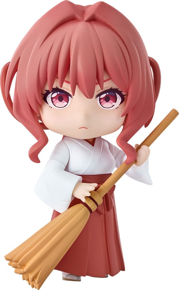 Bir Amagami kız kardeşi Nendoroid aksiyon figürü Yuna Amagami 10 cm ile düğümü bağlama