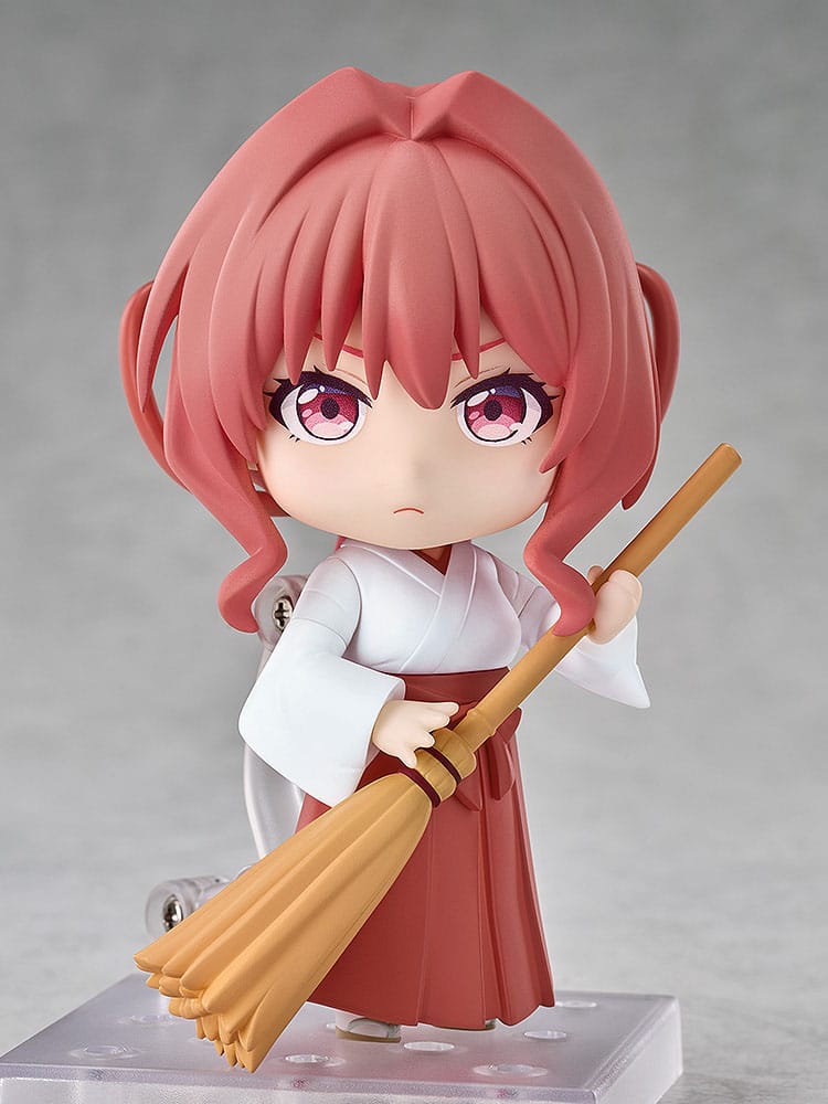 Bir Amagami kız kardeşi Nendoroid aksiyon figürü Yuna Amagami 10 cm ile düğümü bağlama