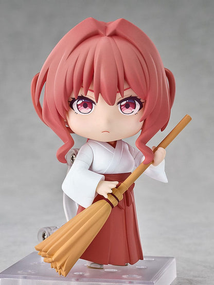 Bir Amagami kız kardeşi Nendoroid aksiyon figürü Yuna Amagami 10 cm ile düğümü bağlama