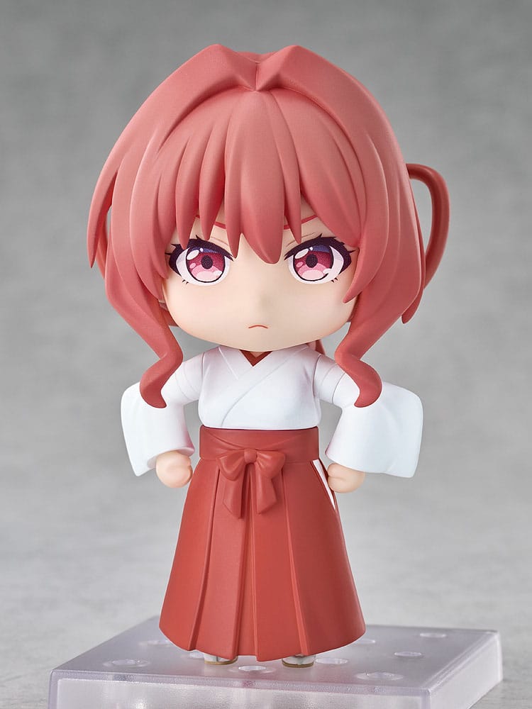 Bir Amagami kız kardeşi Nendoroid aksiyon figürü Yuna Amagami 10 cm ile düğümü bağlama