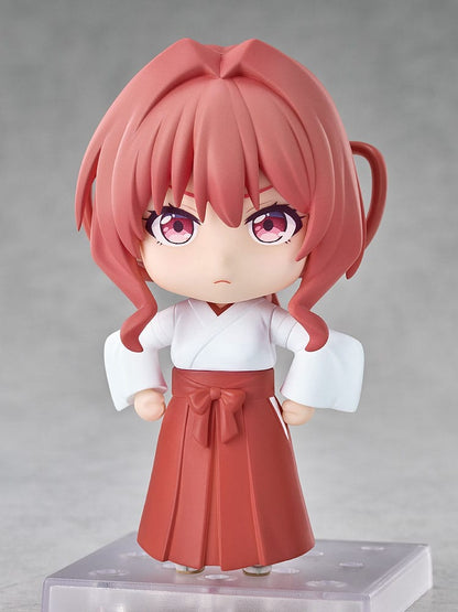 Bir Amagami kız kardeşi Nendoroid aksiyon figürü Yuna Amagami 10 cm ile düğümü bağlama