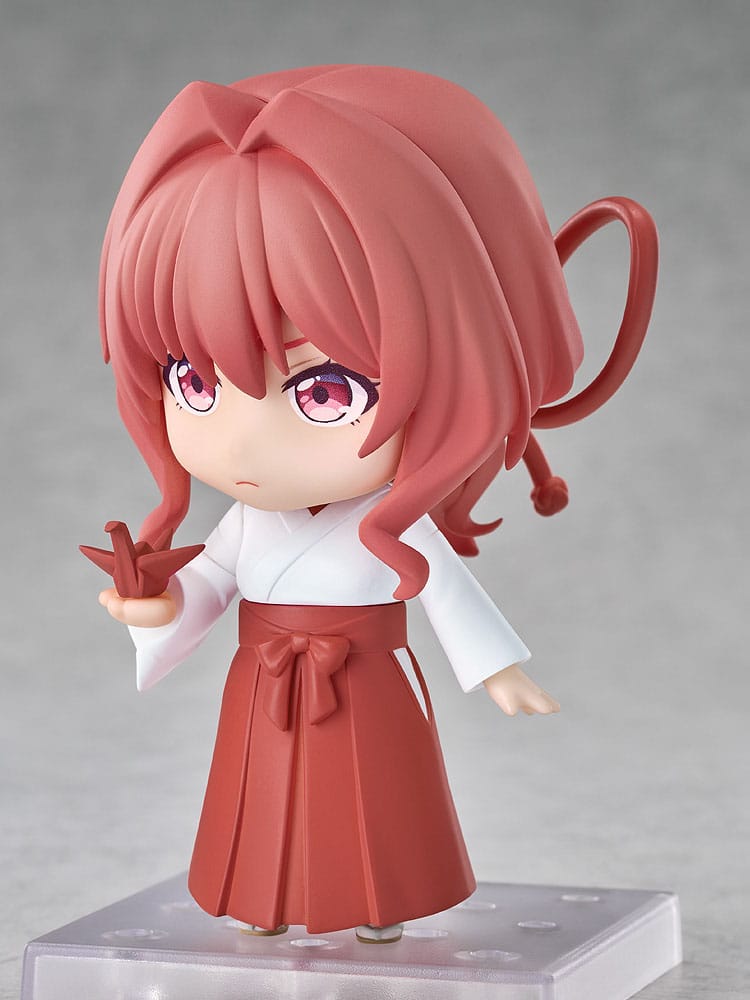Bir Amagami kız kardeşi Nendoroid aksiyon figürü Yuna Amagami 10 cm ile düğümü bağlama