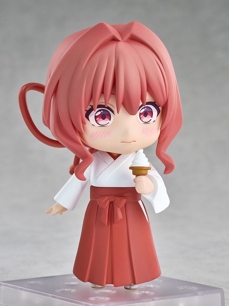 Bir Amagami kız kardeşi Nendoroid aksiyon figürü Yuna Amagami 10 cm ile düğümü bağlama