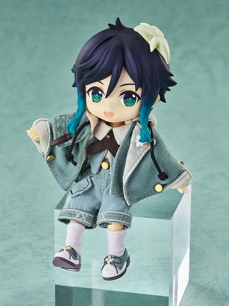 Genshin Impact Nendoroid Doll Action Figur Venti: Blue Ballad Ver. 14 cm