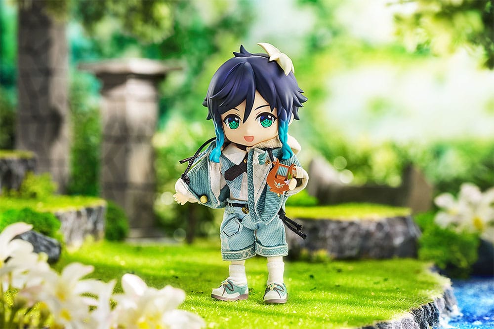Genshin Impact Nendoroid Doll Action Figur Venti: Blue Ballad Ver. 14 cm