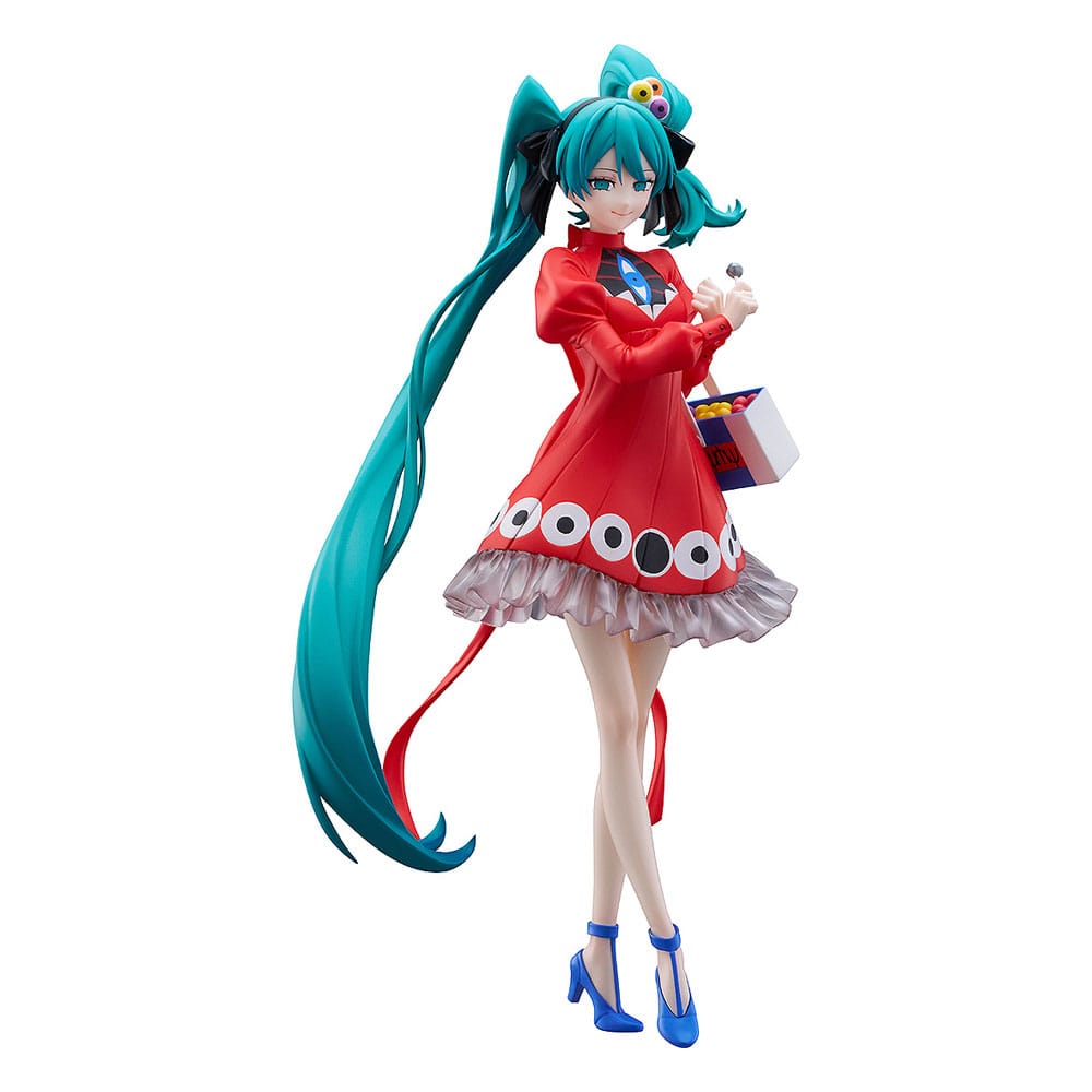 Character Vocal Series 01: Hatsune Miku Pop Up Parade L PVC-statue Hatsune Miku: Psi Ver. Ver. L Størrelse 23 cm