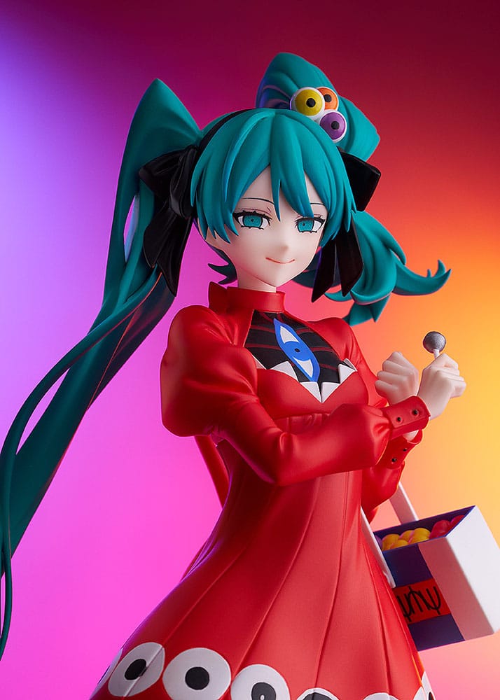 Character Vocal Series 01: Hatsune Miku Pop Up Parade L PVC-statue Hatsune Miku: Psi Ver. Ver. L Størrelse 23 cm