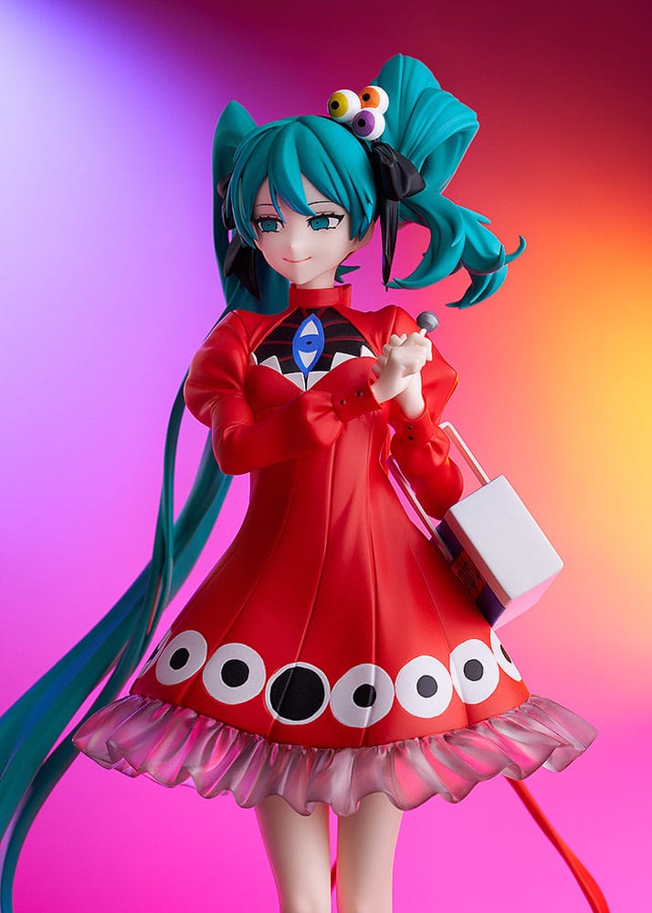 Character Vocal Series 01: Hatsune Miku Pop Up Parade L PVC-statue Hatsune Miku: Psi Ver. Ver. L Størrelse 23 cm