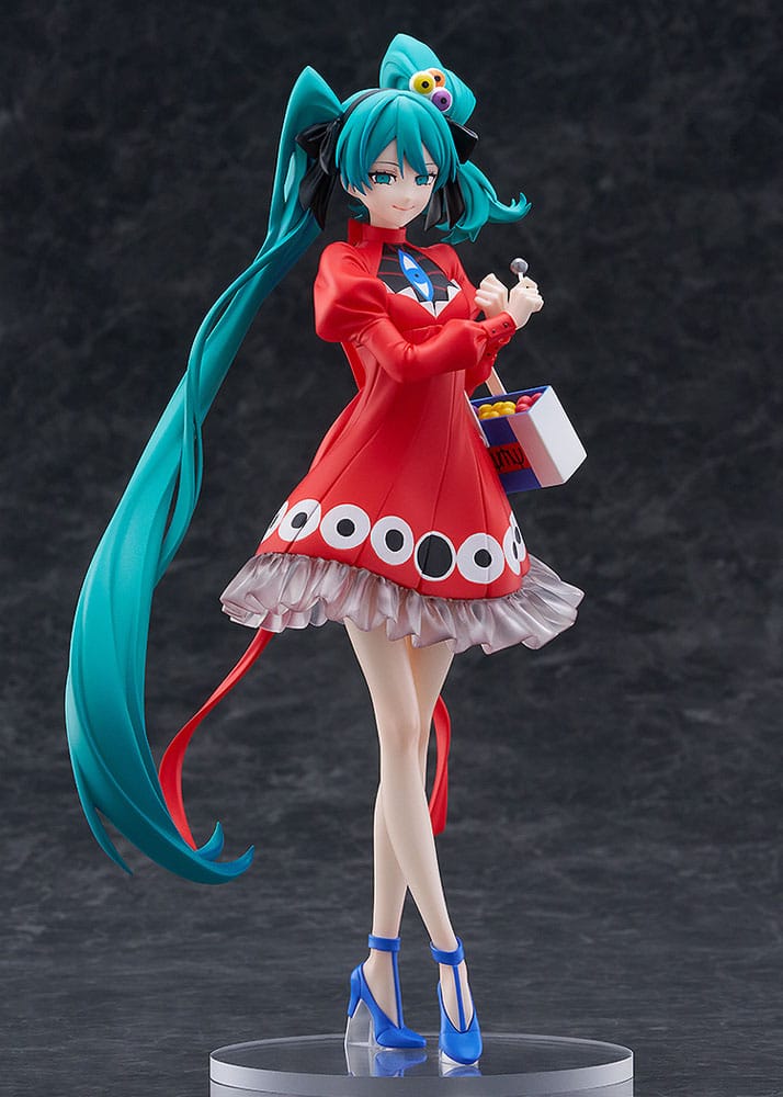Character Vocal Series 01: Hatsune Miku Pop Up Parade L PVC-statue Hatsune Miku: Psi Ver. Ver. L Størrelse 23 cm