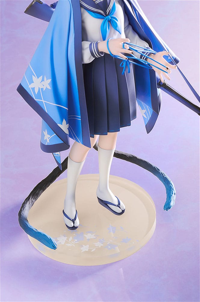 Blauw Archief PVC Beeld 1/7 Kikyou 25 cm