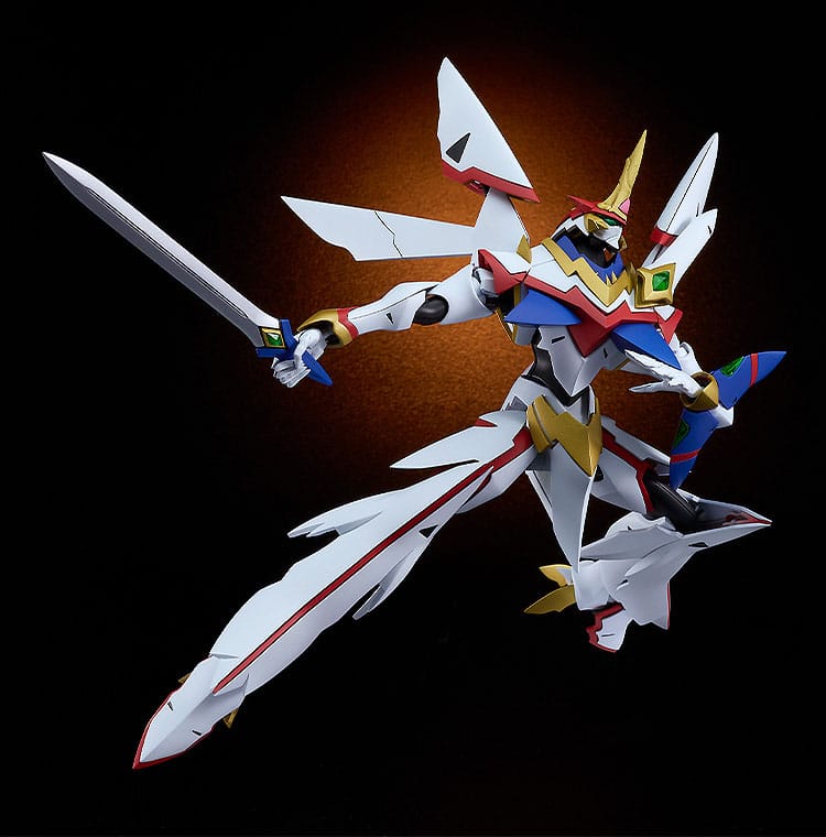 VS Knight Ramune & 40 Fire Moderoid Plast Model Kit Kit Kaiser Fire 20 cm