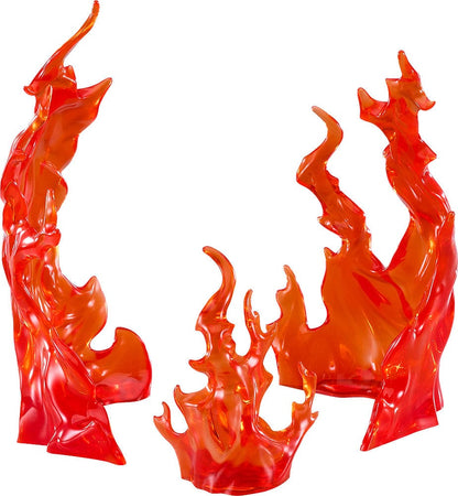 De enkle effektdelene for figurer Flames: Rød