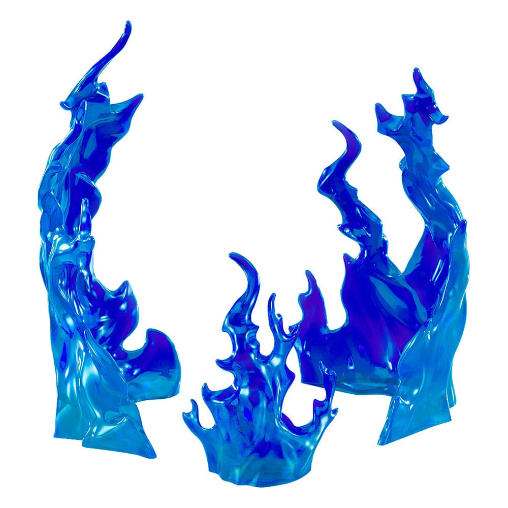 De enkle effektdelene for figurer Flames: Blå