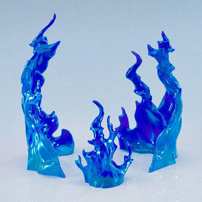 De enkle effektdelene for figurer Flames: Blå