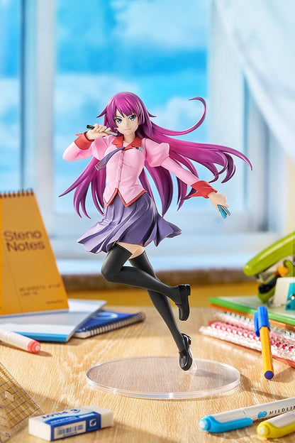 Monogatari-Serie Pop-Up-Parade PVC-Statue Hitagi Senjyogahara L Größe 23 cm