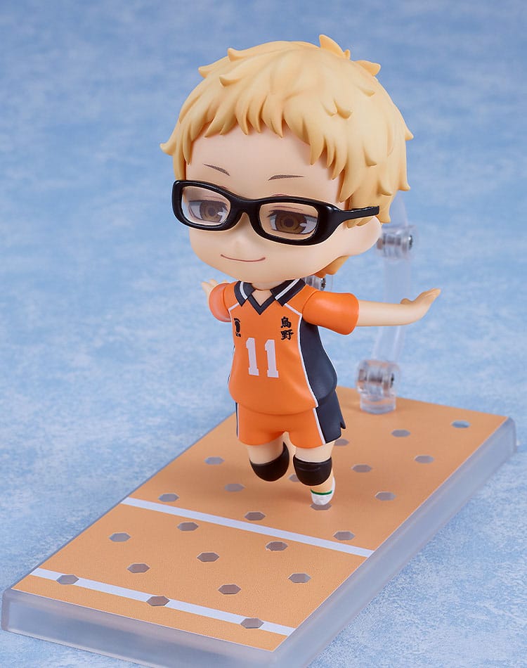 Haikyu!! Nendoroid-actiefiguur Kei Tsukishima: de nieuwe Karasuno Ver. 10 cm