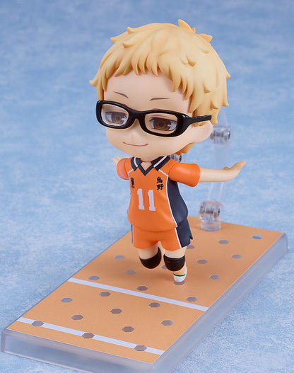 Haikyu!! Nendoroid-actiefiguur Kei Tsukishima: de nieuwe Karasuno Ver. 10 cm