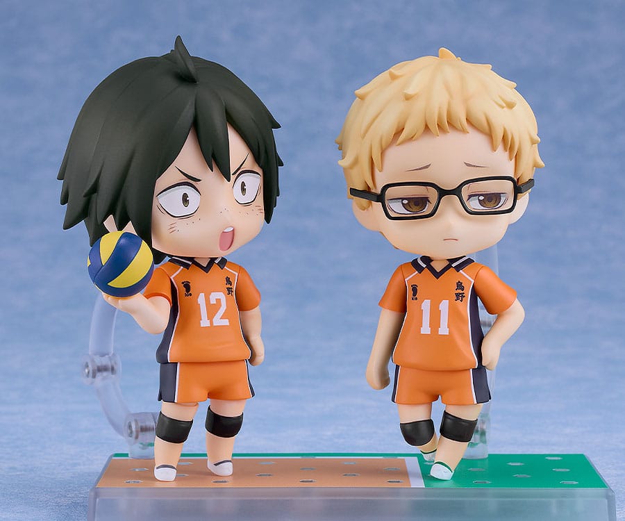 Haikyu!! Nendoroid Aksiyon Figürü Kei Tsukishima: Yeni Karasuno Ver. 10 cm