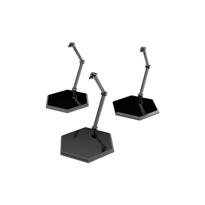 Il semplice supporto Mini Nendoroid Altro per mini figure e modelli Confezione da 3 tipi esagonali neri