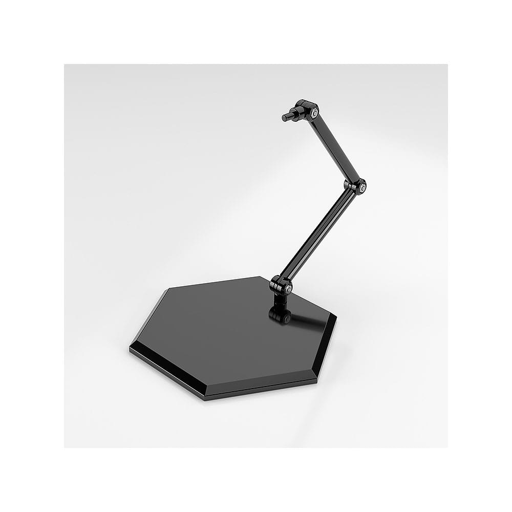 Basit Stand Mini Nendoroid Mini Figürler ve Modeller için Daha Fazlası Siyah Altıgen Tip 3'lü Paket