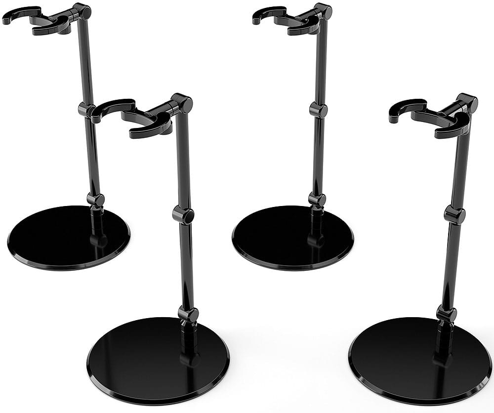 Il semplice supporto Mini Nendoroid Altro per mini figure e modelli mini Black 4er-Pack