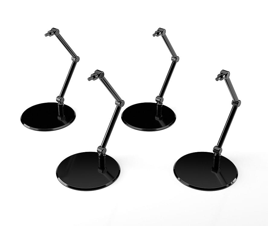 Il semplice supporto Mini Nendoroid Altro per mini figure e modelli mini Black 4er-Pack