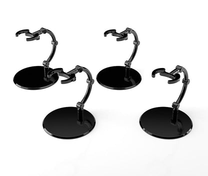 Il semplice supporto Mini Nendoroid Altro per mini figure e modelli mini Black 4er-Pack