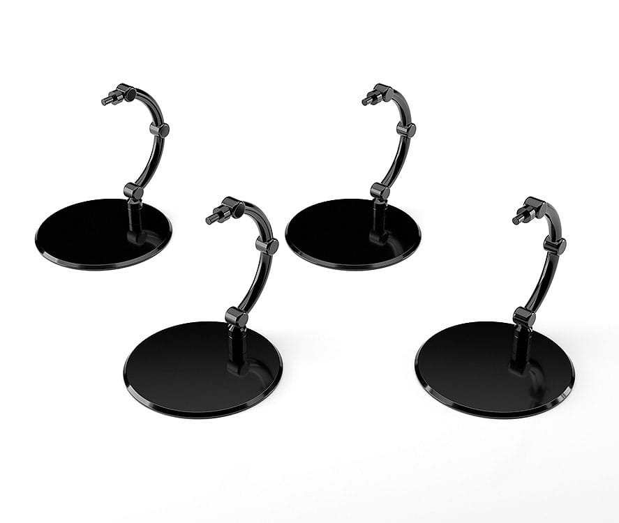 Il semplice supporto Mini Nendoroid Altro per mini figure e modelli mini Black 4er-Pack