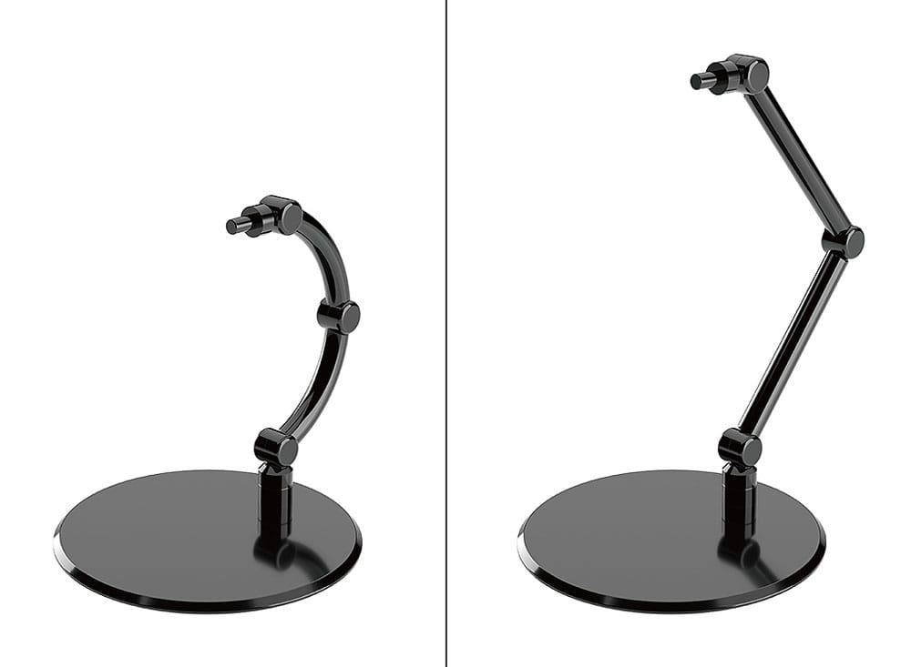 Il semplice supporto Mini Nendoroid Altro per mini figure e modelli mini Black 4er-Pack