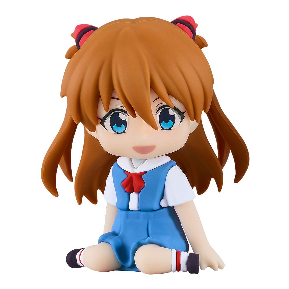 Rebuild of Evangelion Mascota de Goma Nendroid Plus Mini Figura Asuka Shikinami Langley 8 cm