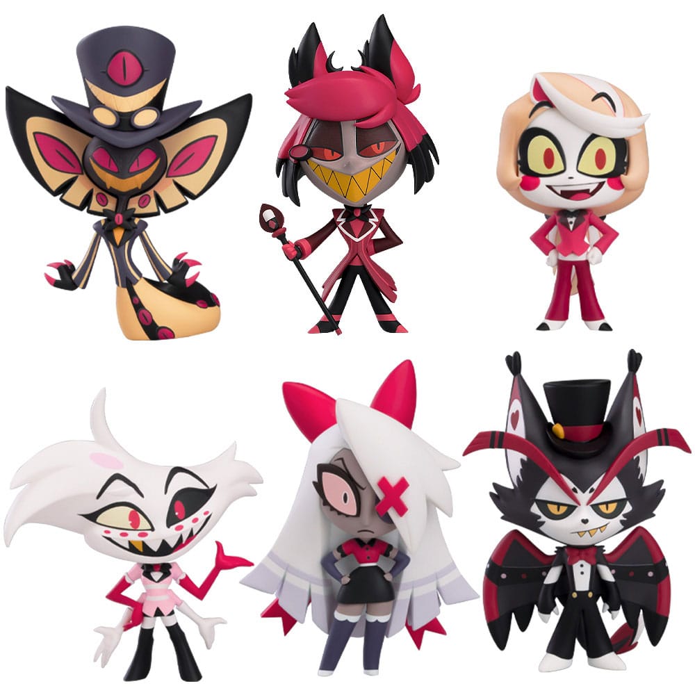 Hazbin Hotel PVC Figurer 8 cm Blind Box Sortiment (6)