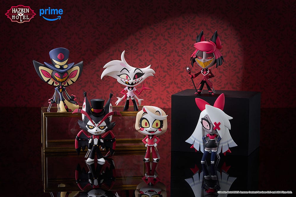 Hazbin Hotel PVC Figurer 8 cm Blind Box Sortiment (6)