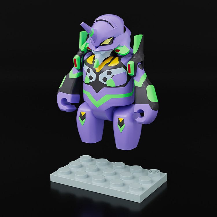 Ombygning af Evangelion Brickroid Action Figur Evangelion Test Type-01 5 cm