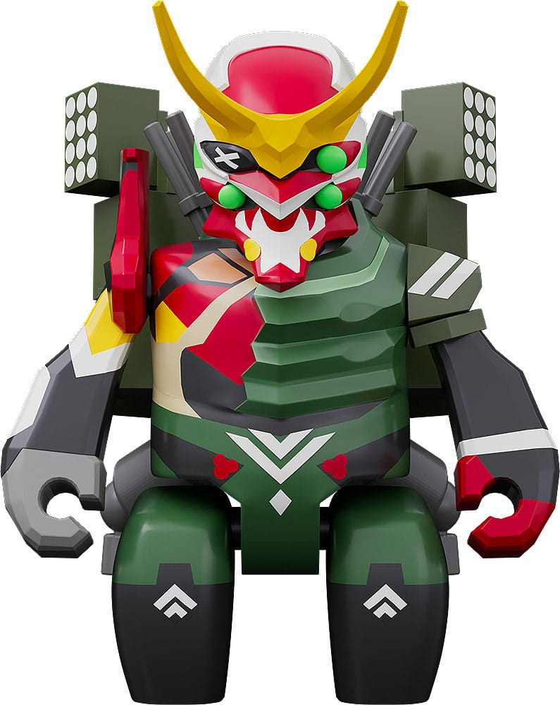 Gjenoppbygging av Evangelion Brickroid Action Figur Evangelion Produksjonsmodell-Ny 02 a 5 cm
